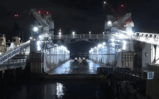 How Vigor drydocks a destroyer at Harbor Island