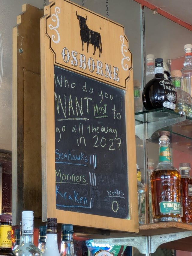 Seen at Boxcar Alehouse