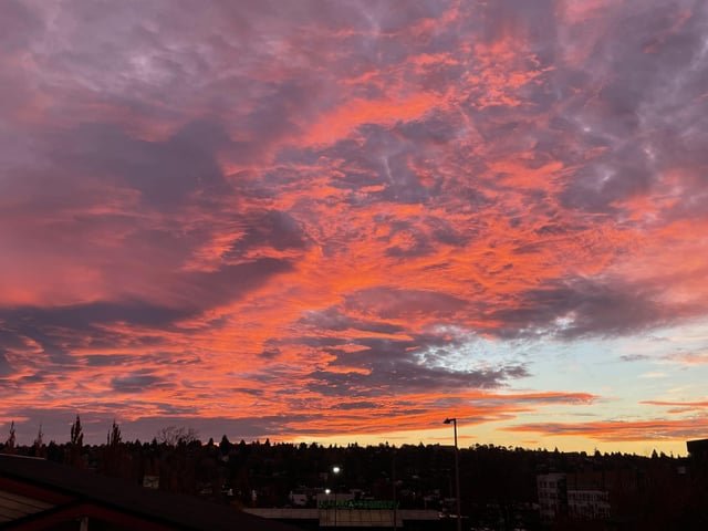Another magical sunrise in Ballard