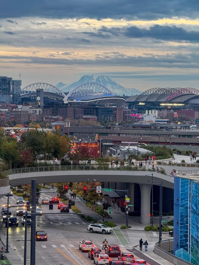View from waterfront park 😍