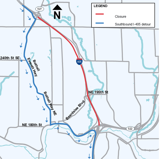 The weekend game plan: Football, detours and a full SB I-405 closure in Bothell (Oct. 9–12)