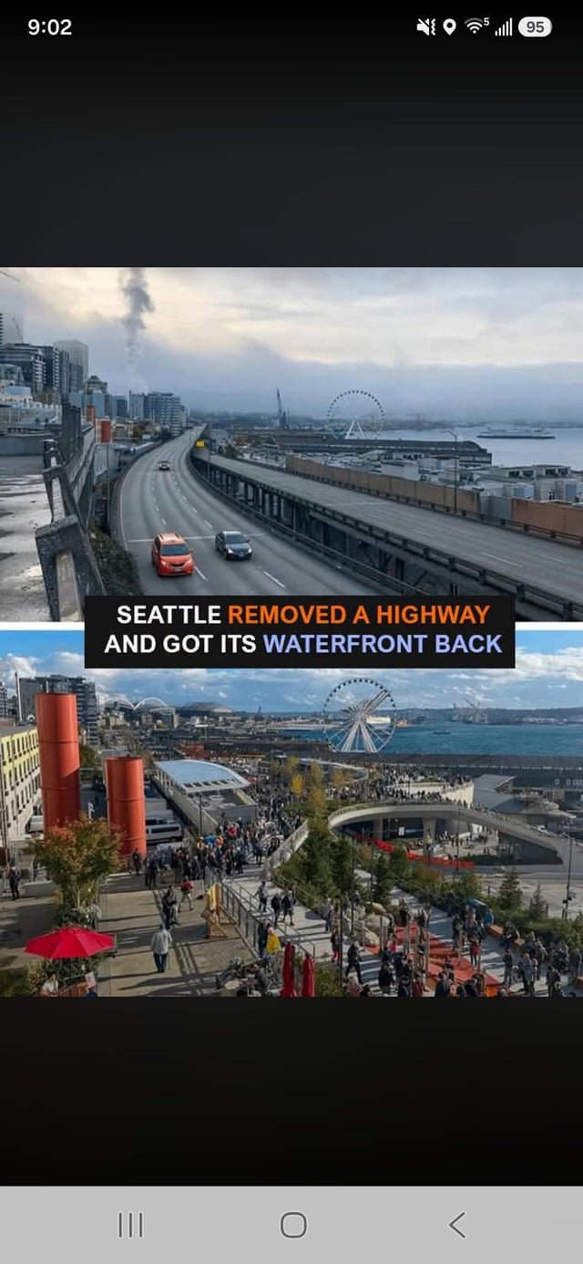 New Seattle waterfront looks so good in the summer people think it’s AI