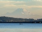 Mt. Baker rowing with Mt. Rainier