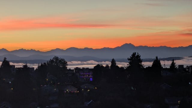 Hoping for a repeat of last night’s sunset