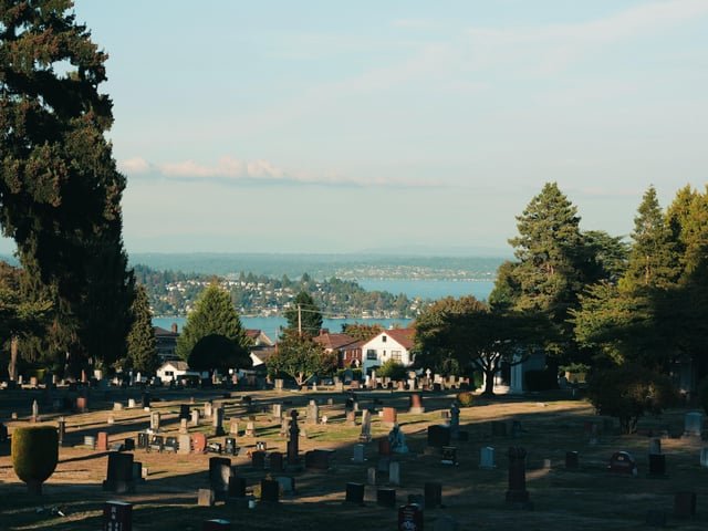 Rest in peace, surrounded by such quiet beauty
