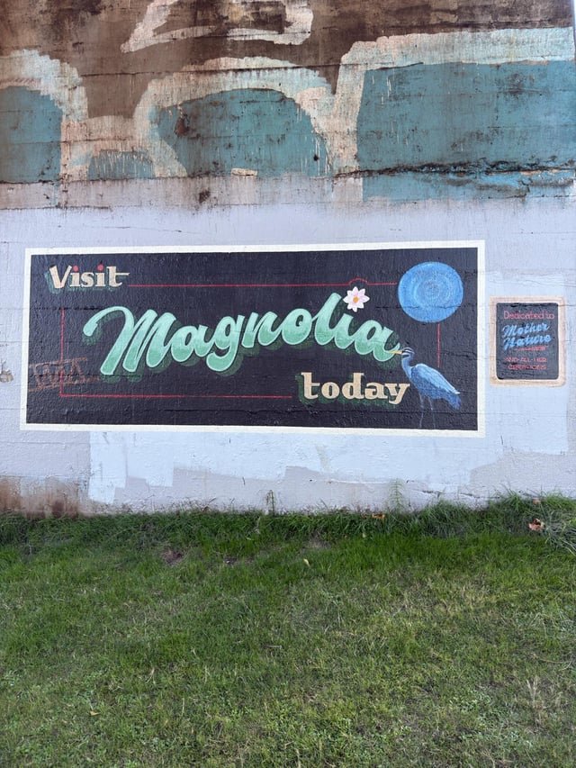 Magnolia mural