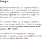 they want our blood