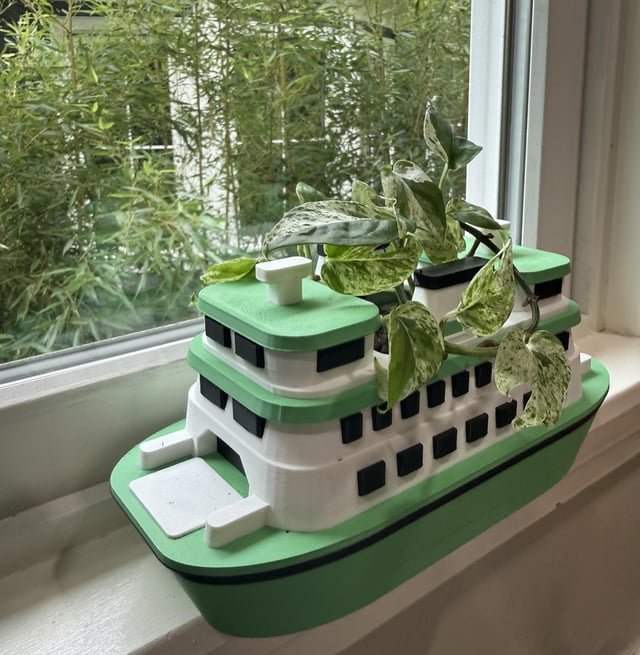 I made a ferry planter