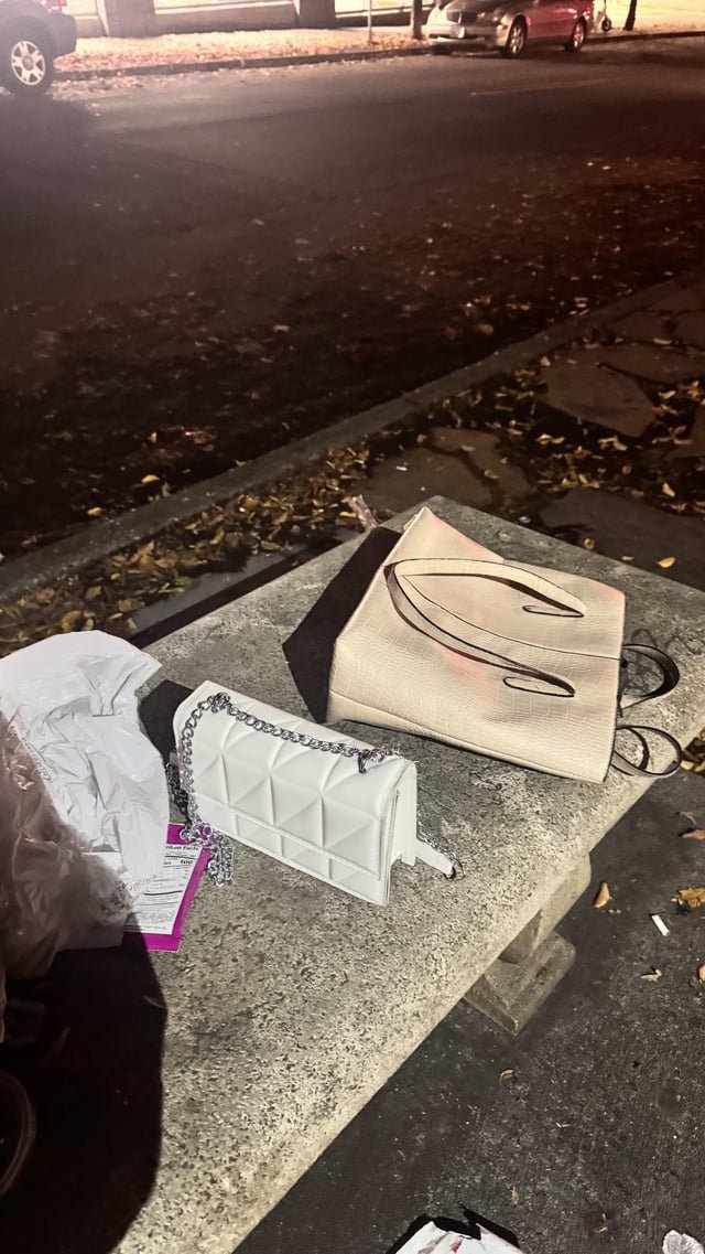 Dud your purses get stolen in Queen Anne? I found these outside of my building and they’re empty. But I felt I should ask anyway.