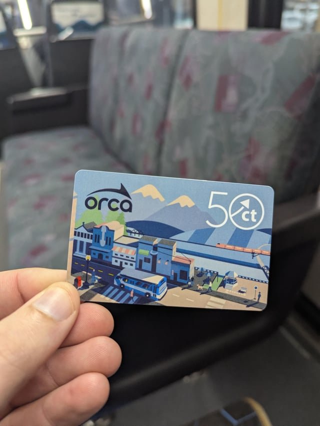 Ever wanted one of the commemorative ORCA cards?