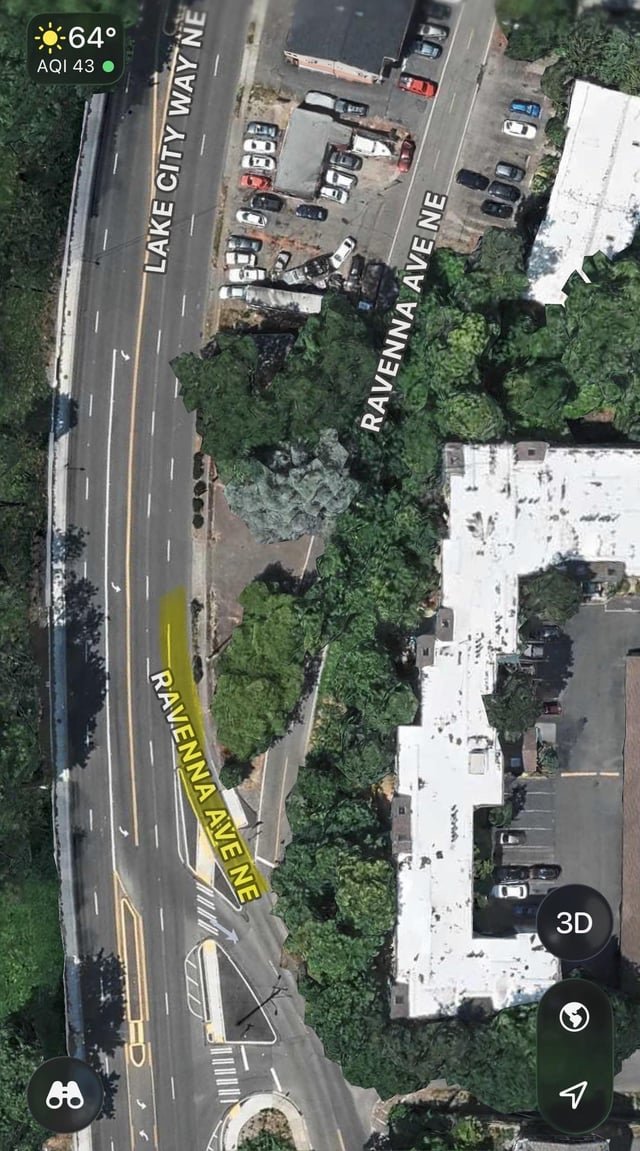 PSA: there is no stop or yield sign, you have your own lane, unless there’s a pedestrian, just go