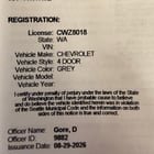 Got a ticket from the city, wrong license plate, hearing denied.